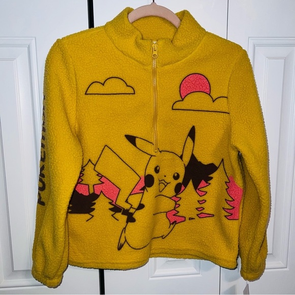 Pokémon Pikachu Fleece Pullover Youth - Picture 1 of 5